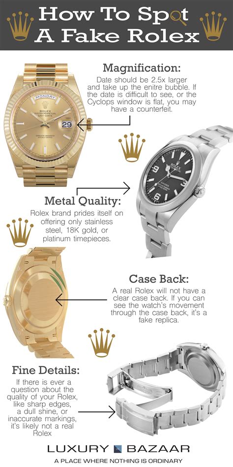 how do you know a rolex is real|how to tell genuine rolex.